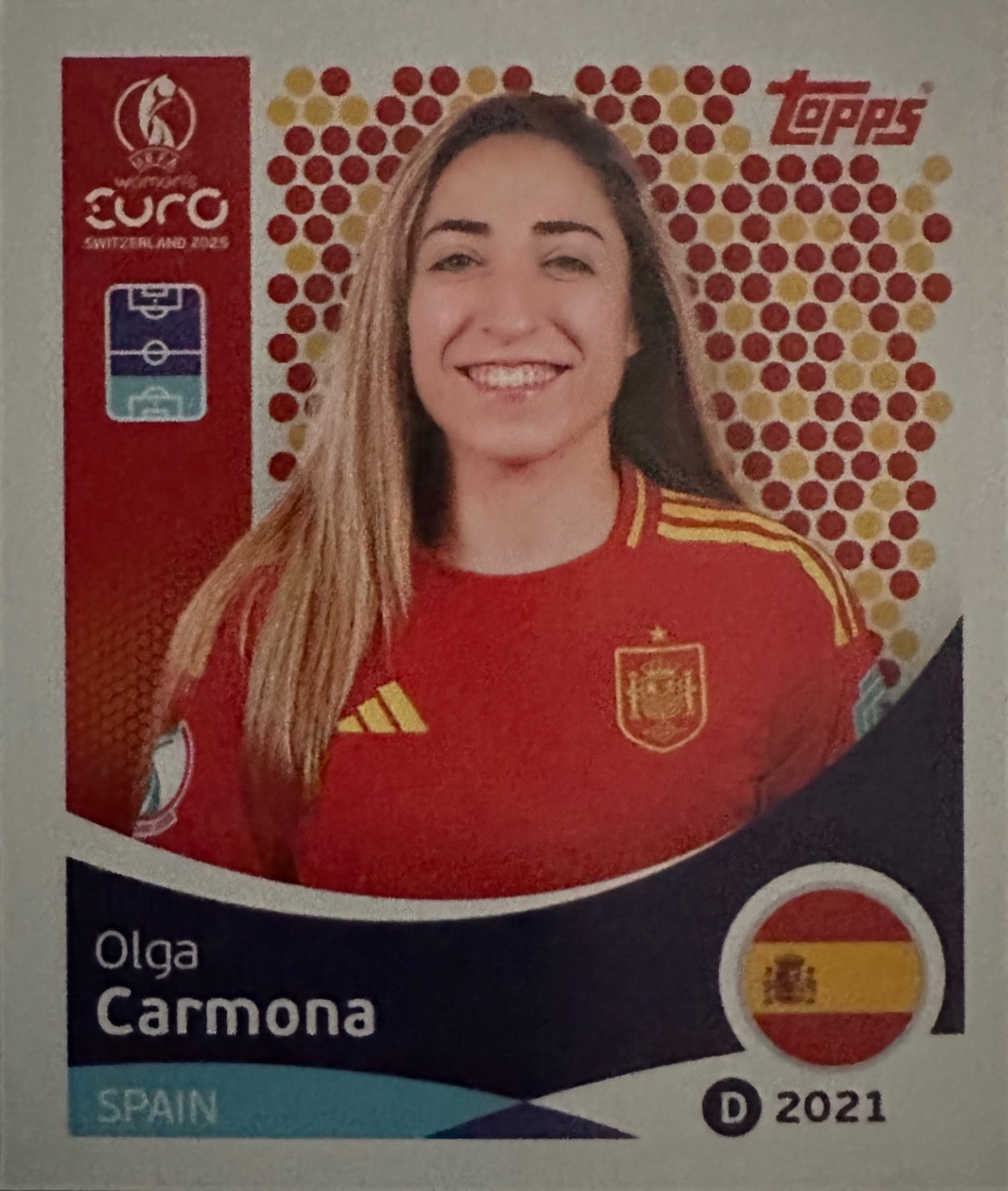 Women's Euro 2025 Switzerland - Scegli figurina da 1 a 100