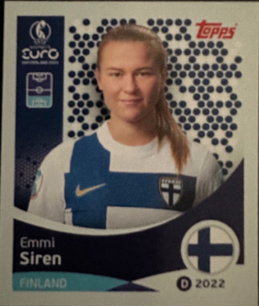 Women's Euro 2025 Switzerland - Scegli figurina da 1 a 100