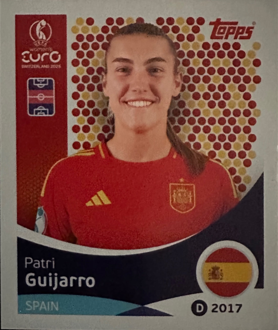 Women's Euro 2025 Switzerland - Scegli figurina da 101 a 200