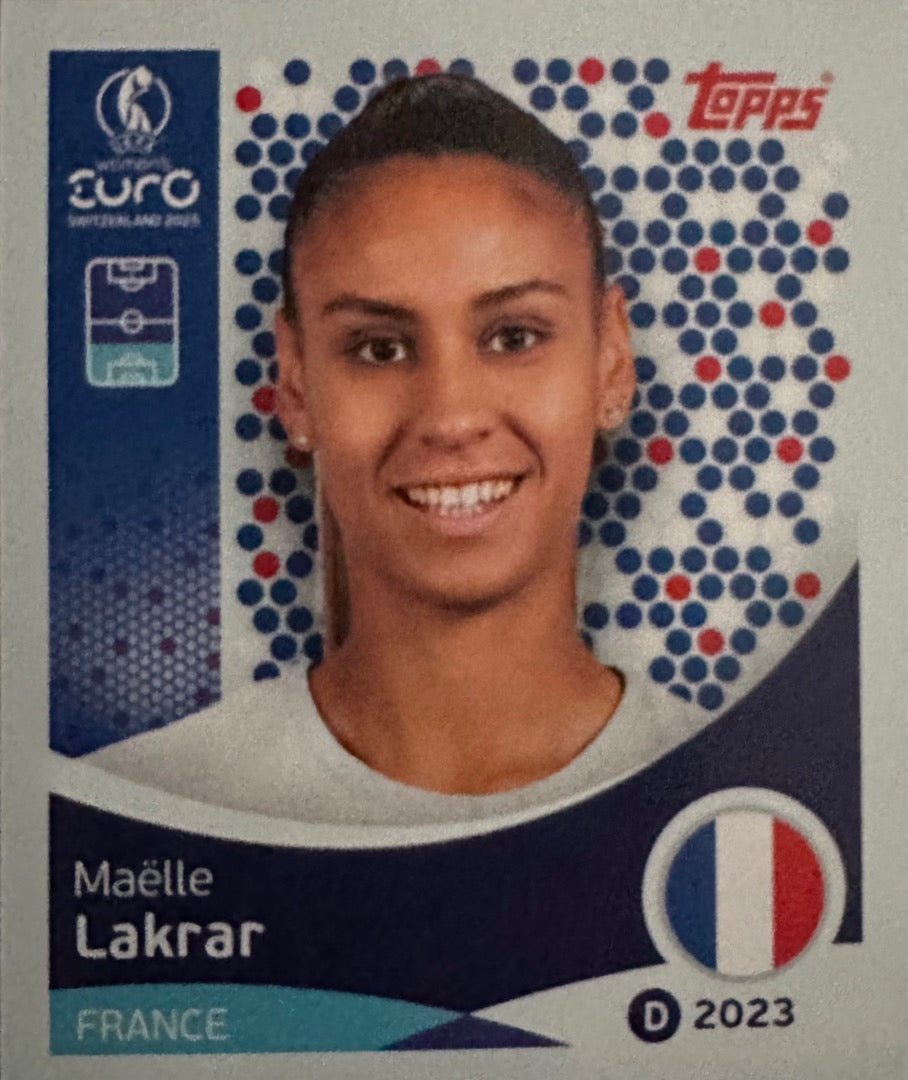Women's Euro 2025 Switzerland - Scegli figurina da 201 a 300