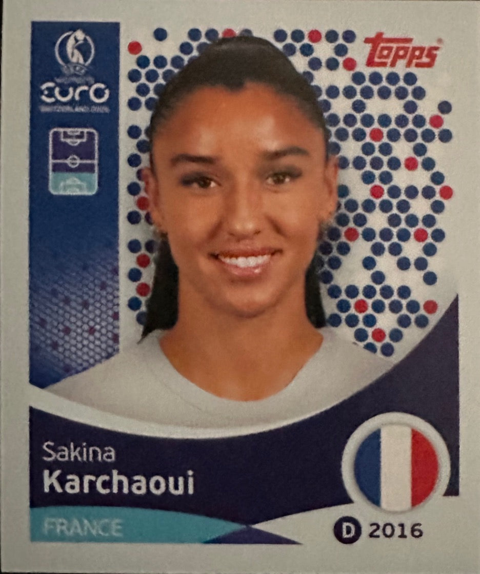 Women's Euro 2025 Switzerland - Scegli figurina da 201 a 300