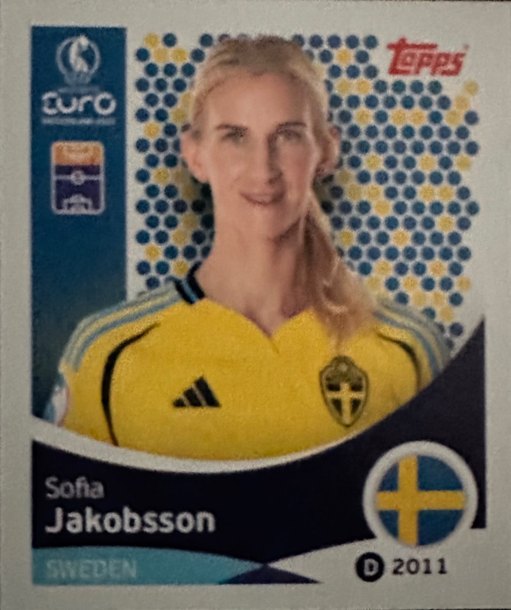 Women's Euro 2025 Switzerland - Scegli figurina da 201 a 300