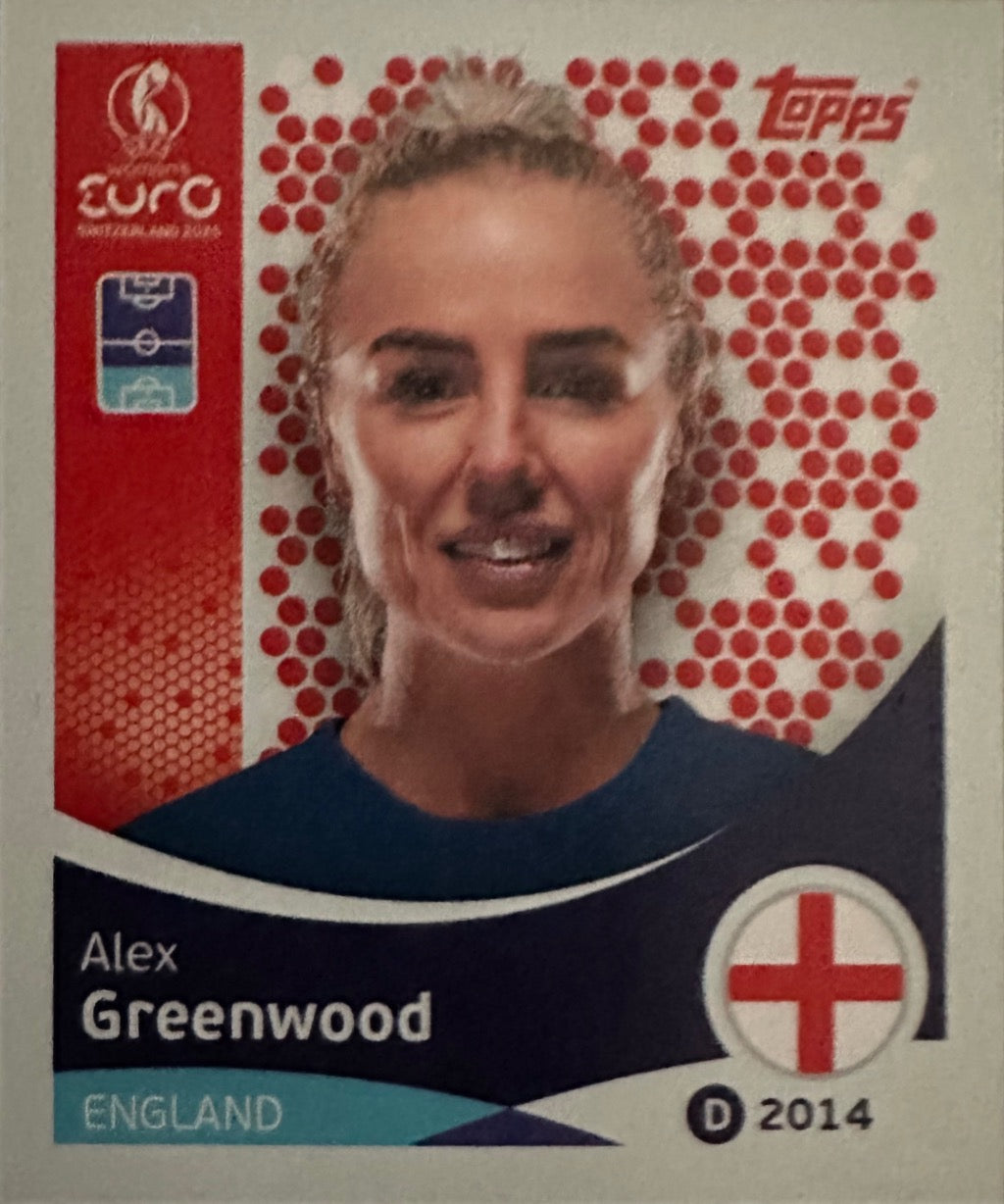 Women's Euro 2025 Switzerland - Scegli figurina da 201 a 300