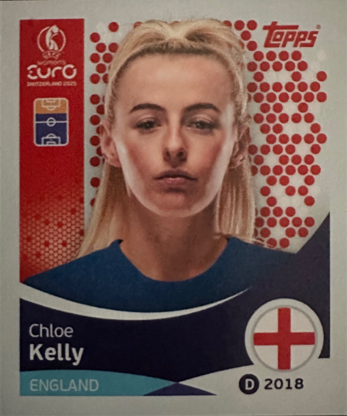 Women's Euro 2025 Switzerland - Scegli figurina da 201 a 300