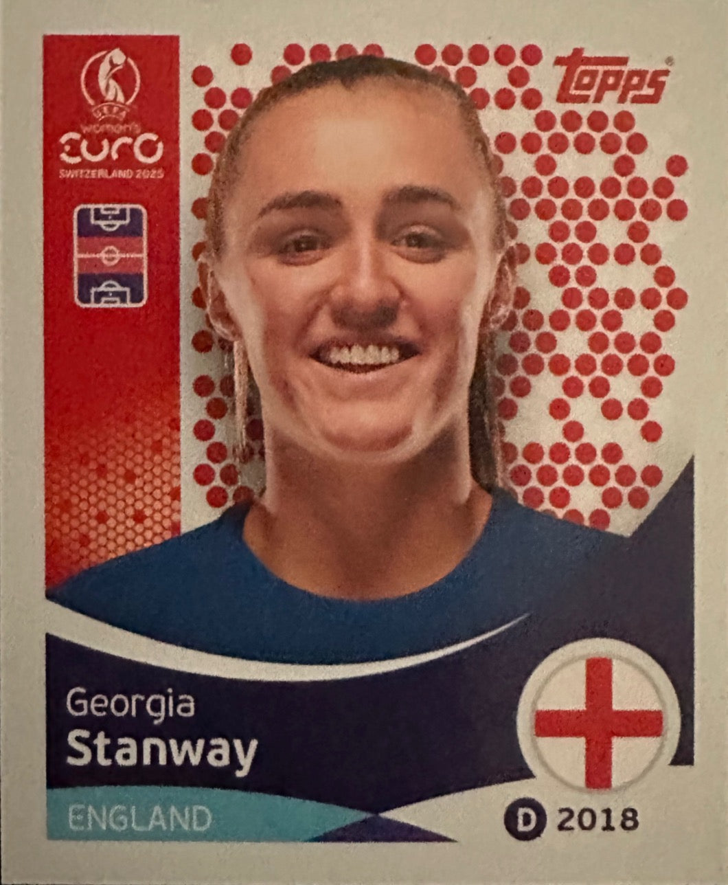 Women's Euro 2025 Switzerland - Scegli figurina da 201 a 300