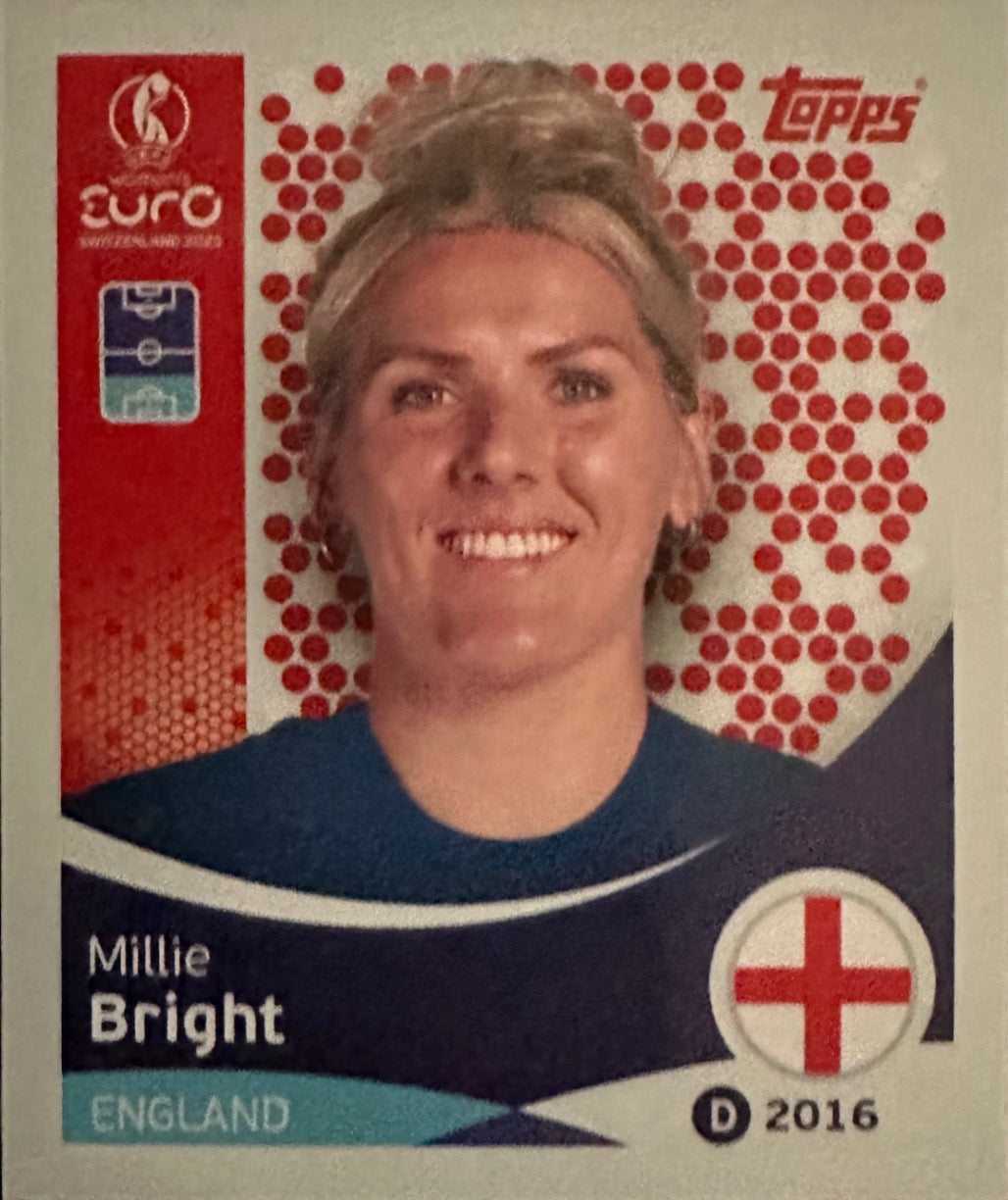 Women's Euro 2025 Switzerland - Scegli figurina da 201 a 300