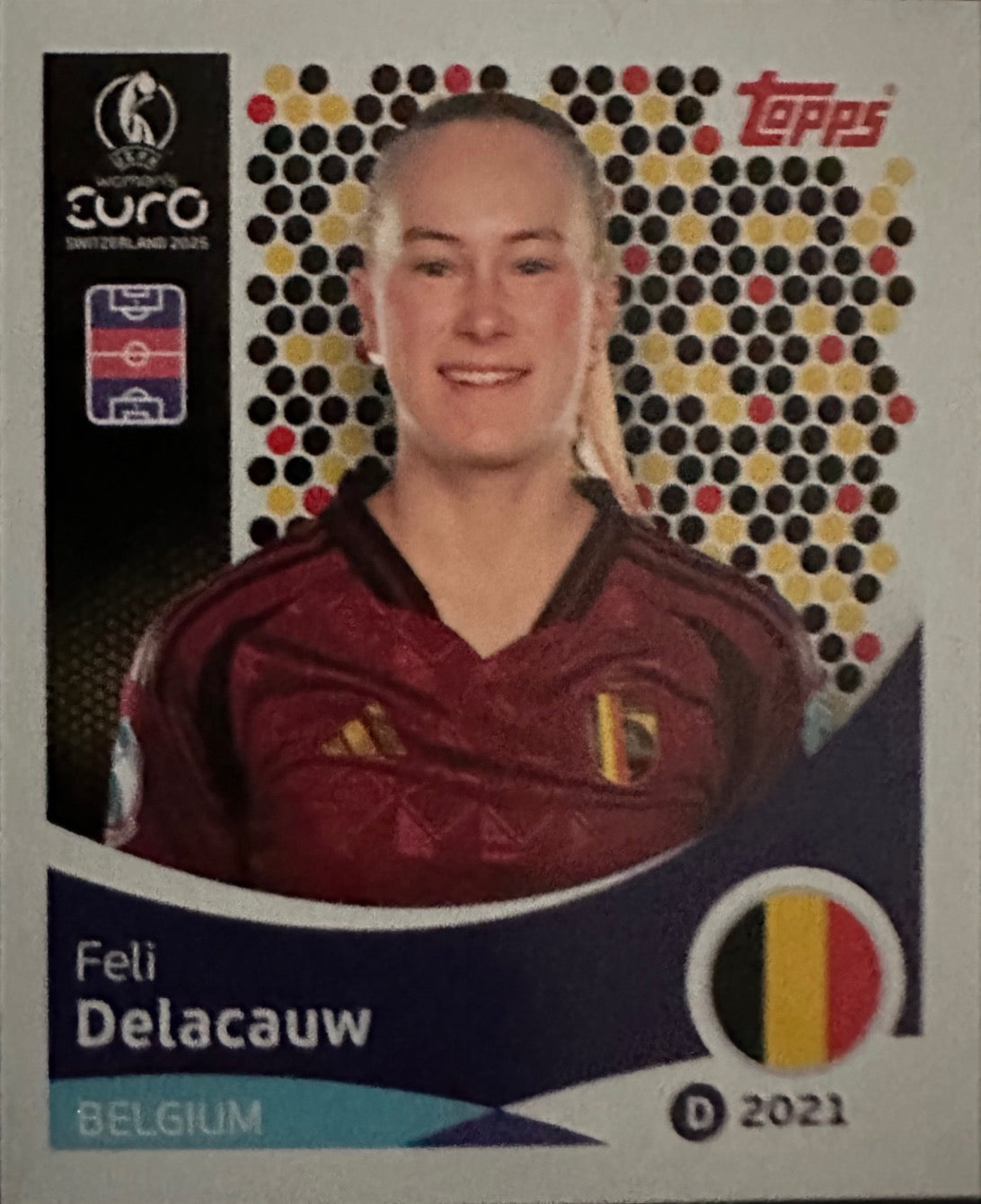 Women's Euro 2025 Switzerland - Scegli figurina da 101 a 200