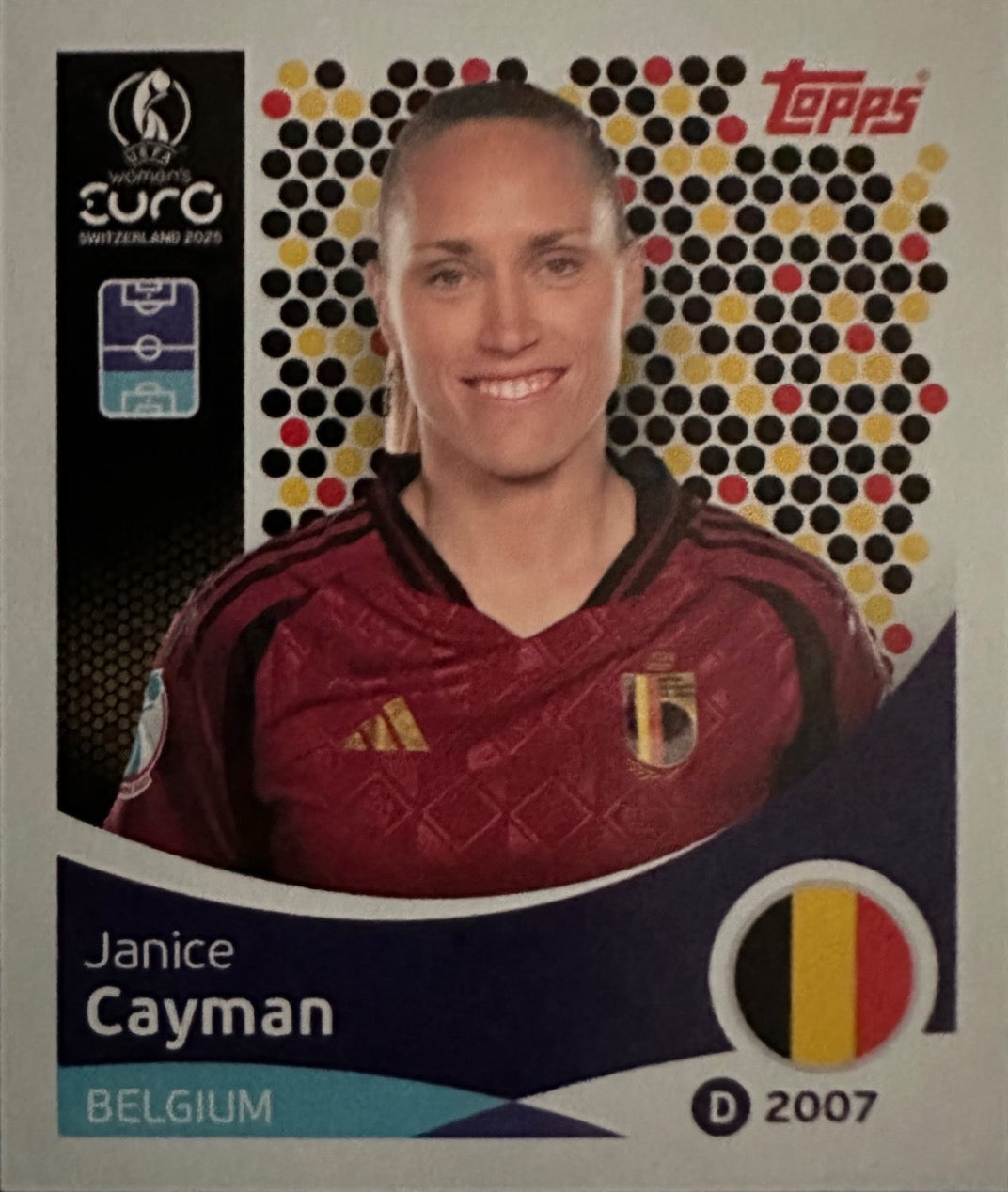 Women's Euro 2025 Switzerland - Scegli figurina da 101 a 200