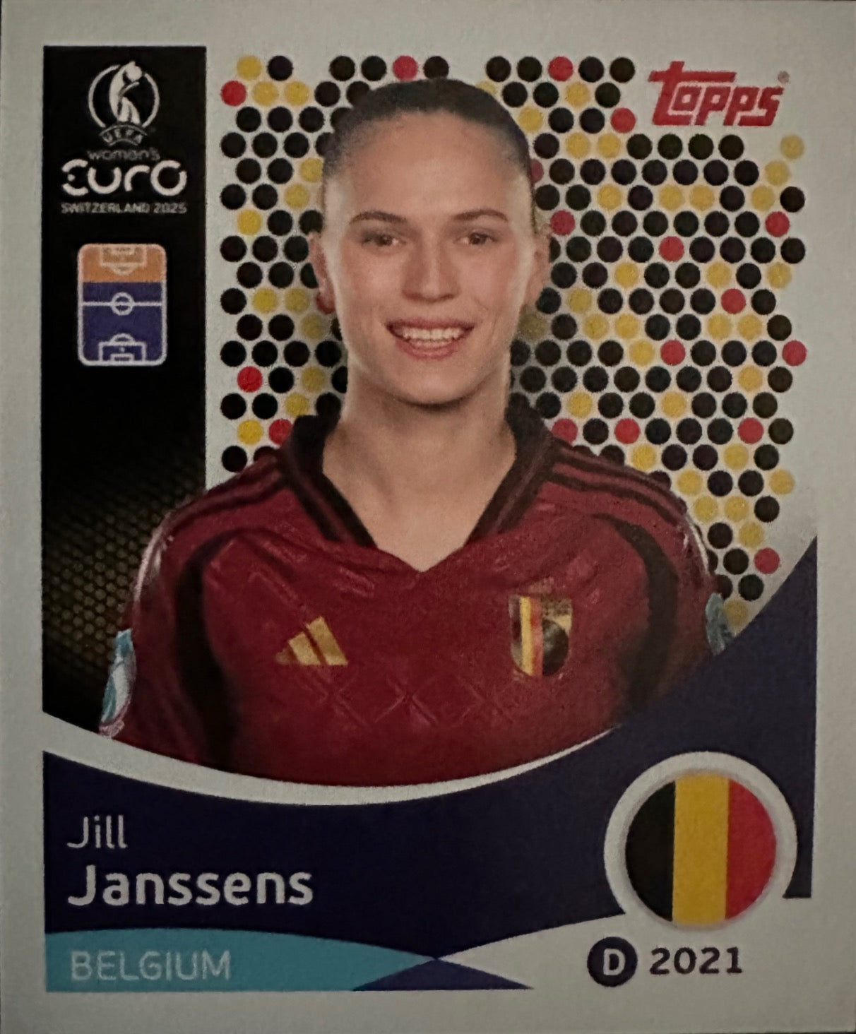 Women's Euro 2025 Switzerland - Scegli figurina da 101 a 200