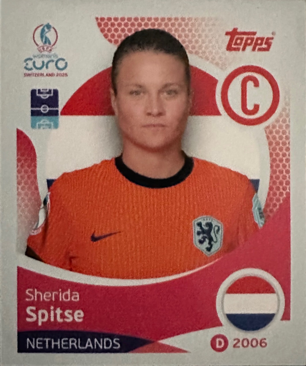 Women's Euro 2025 Switzerland - Scegli figurina da 201 a 300