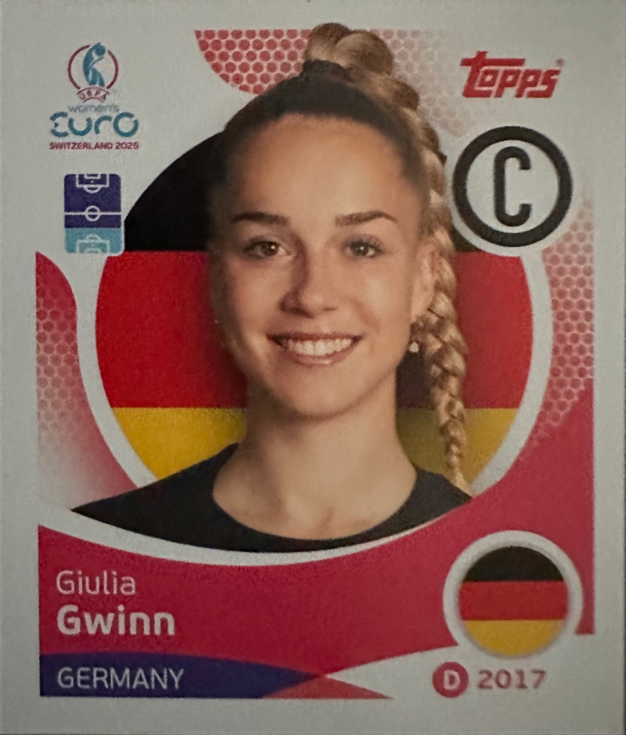 Women's Euro 2025 Switzerland - Scegli figurina da 101 a 200