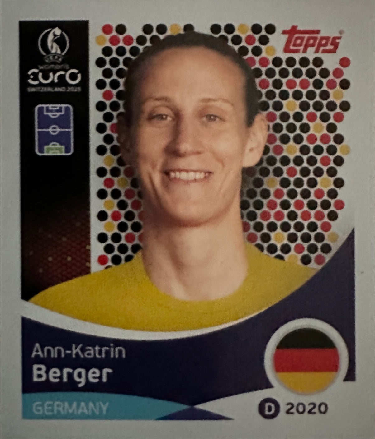Women's Euro 2025 Switzerland - Scegli figurina da 101 a 200