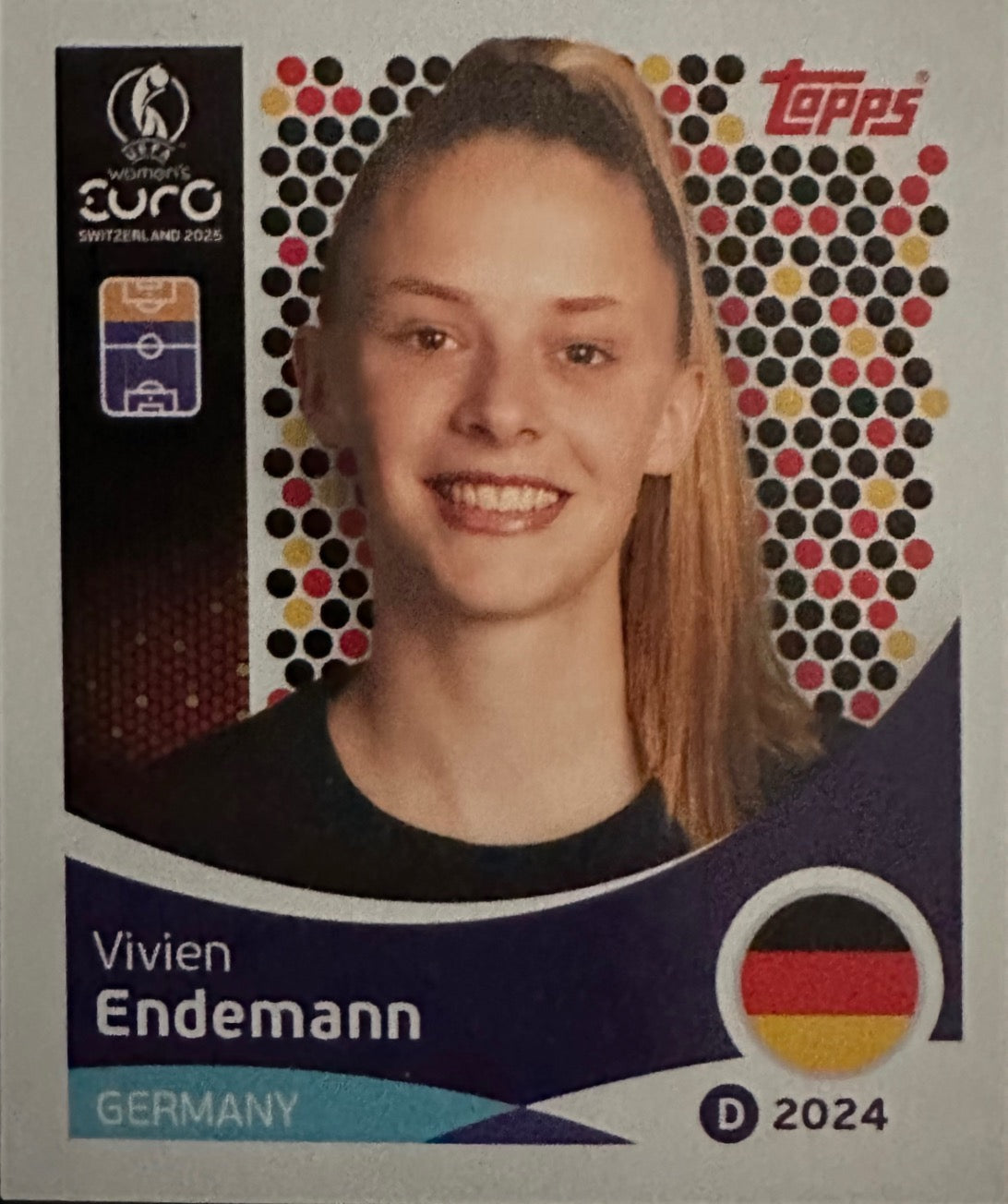 Women's Euro 2025 Switzerland - Scegli figurina da 101 a 200