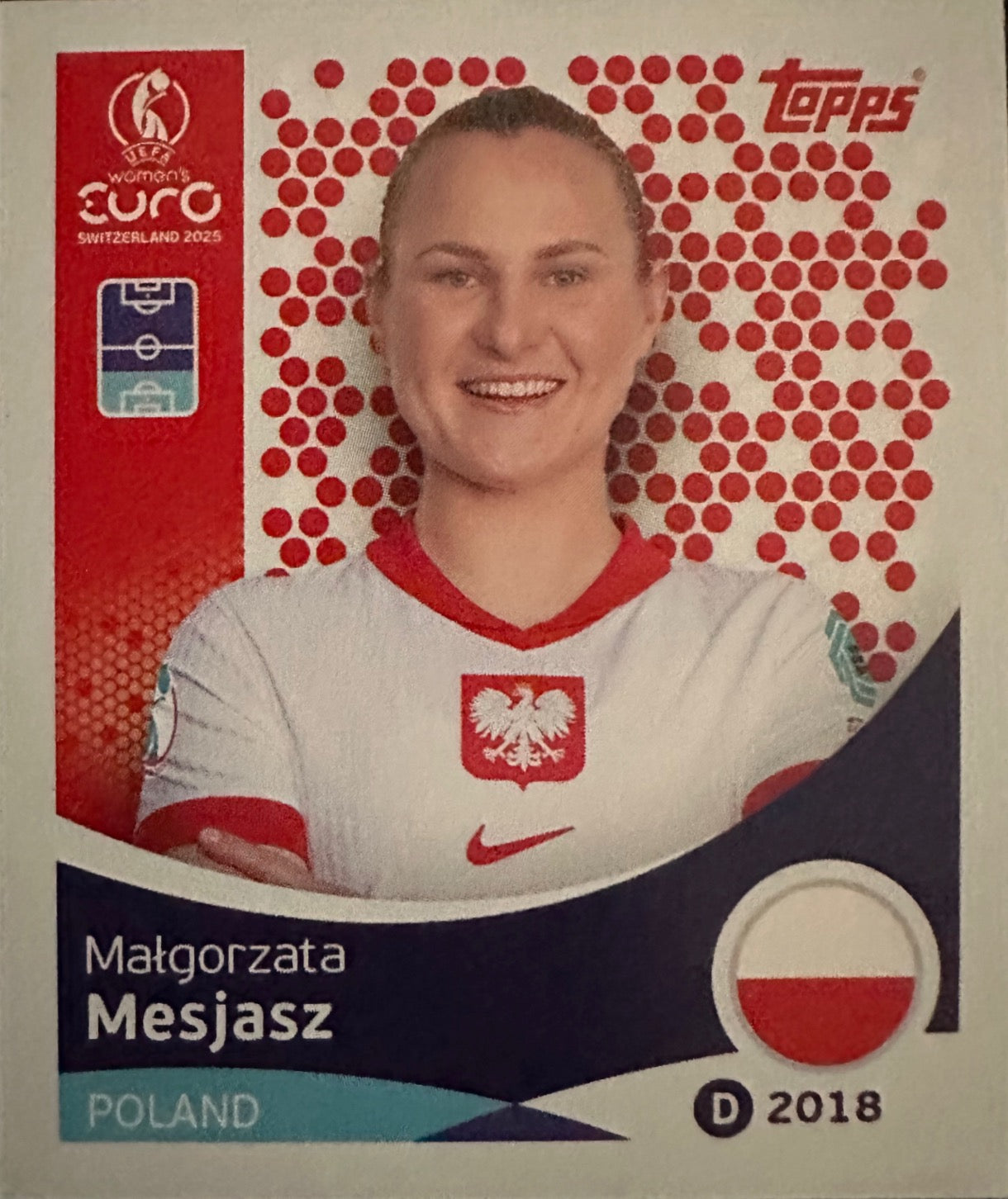 Women's Euro 2025 Switzerland - Scegli figurina da 101 a 200