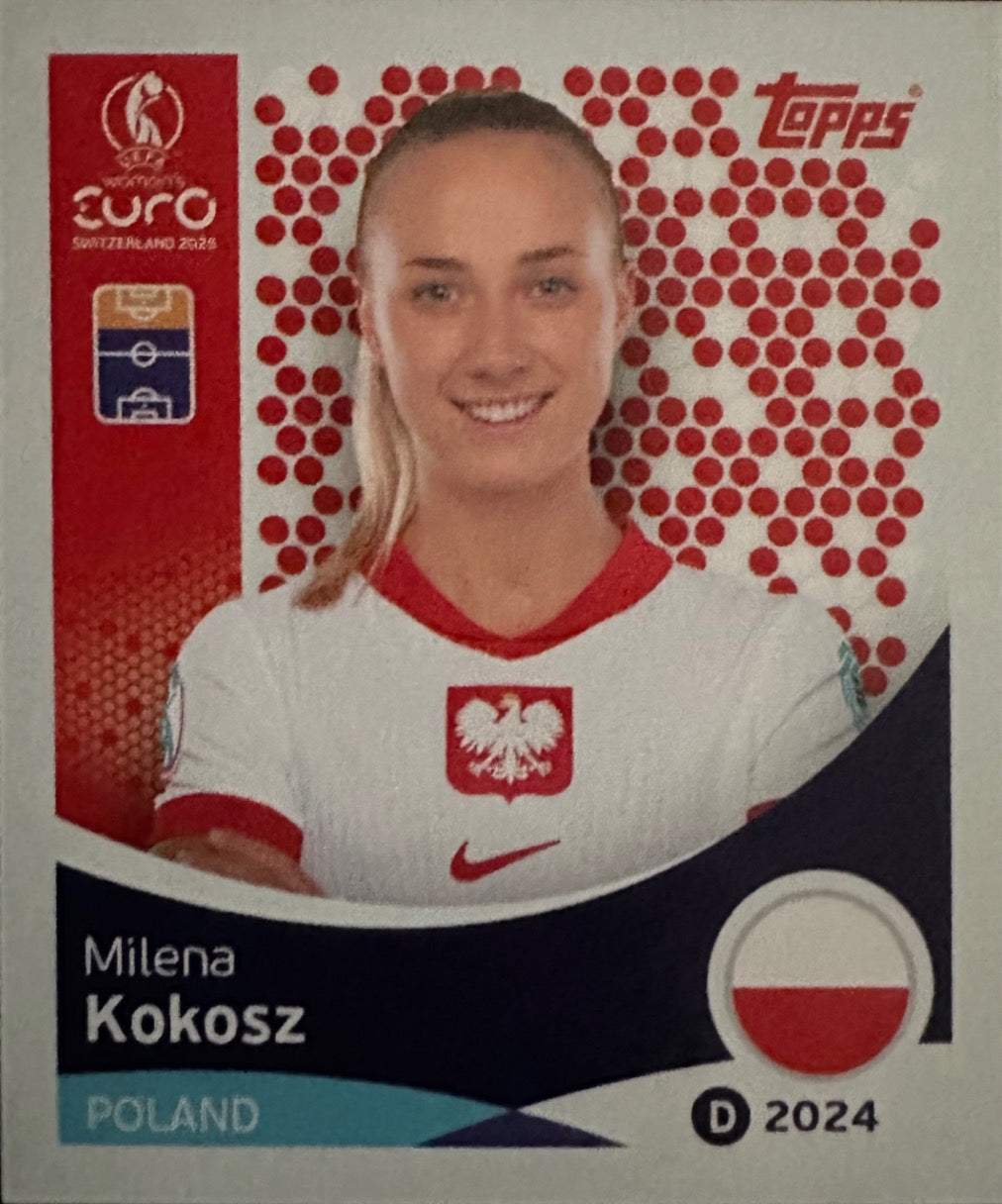 Women's Euro 2025 Switzerland - Scegli figurina da 201 a 300
