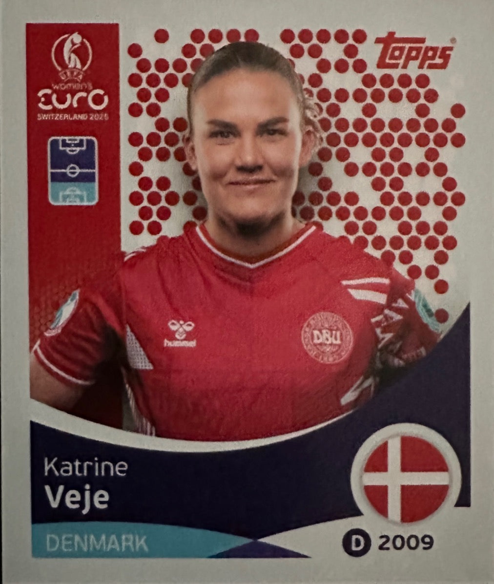 Women's Euro 2025 Switzerland - Scegli figurina da 201 a 300