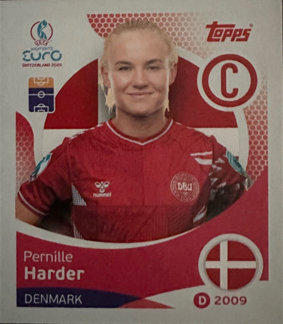 Women's Euro 2025 Switzerland - Scegli figurina da 201 a 300