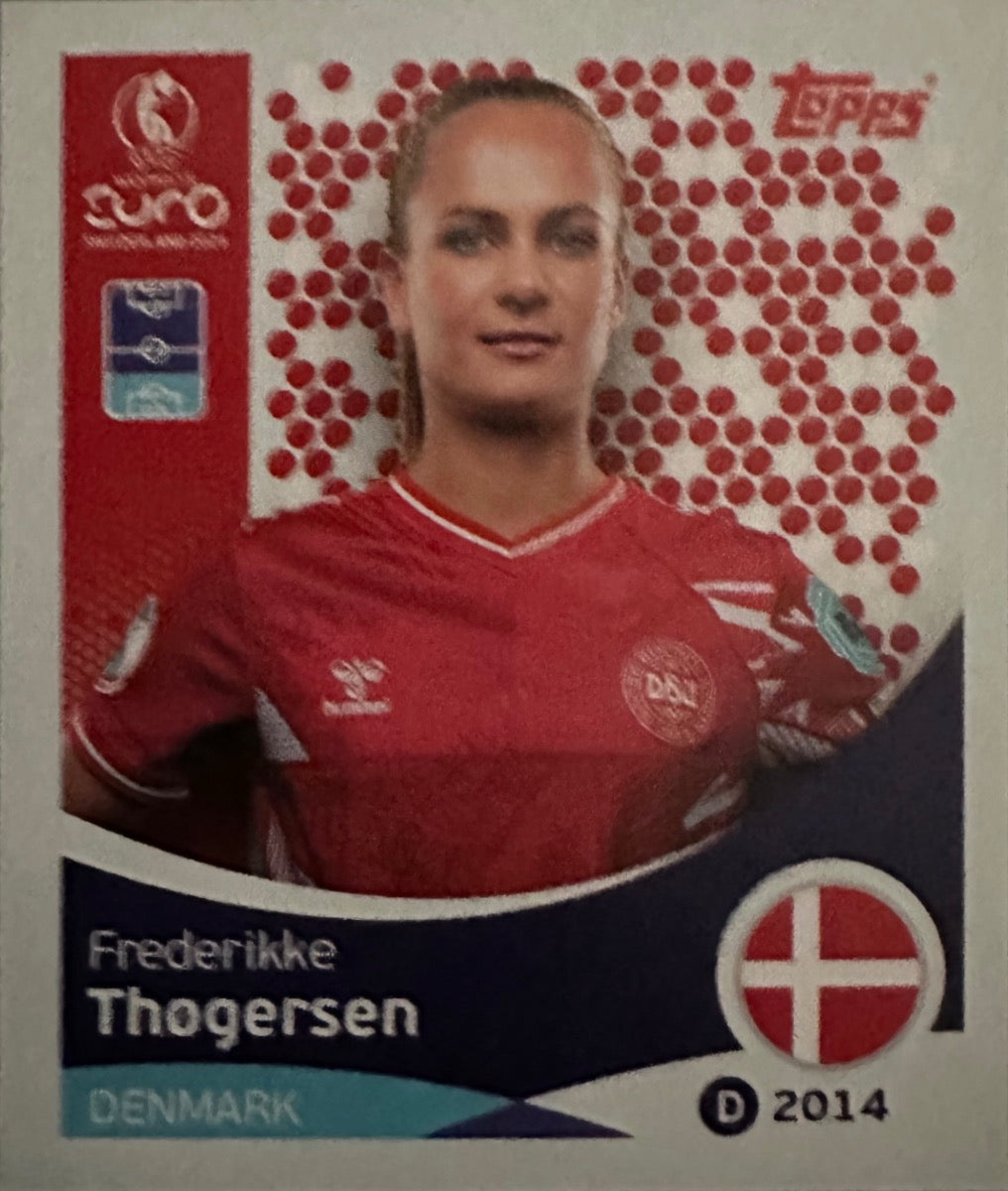 Women's Euro 2025 Switzerland - Scegli figurina da 201 a 300