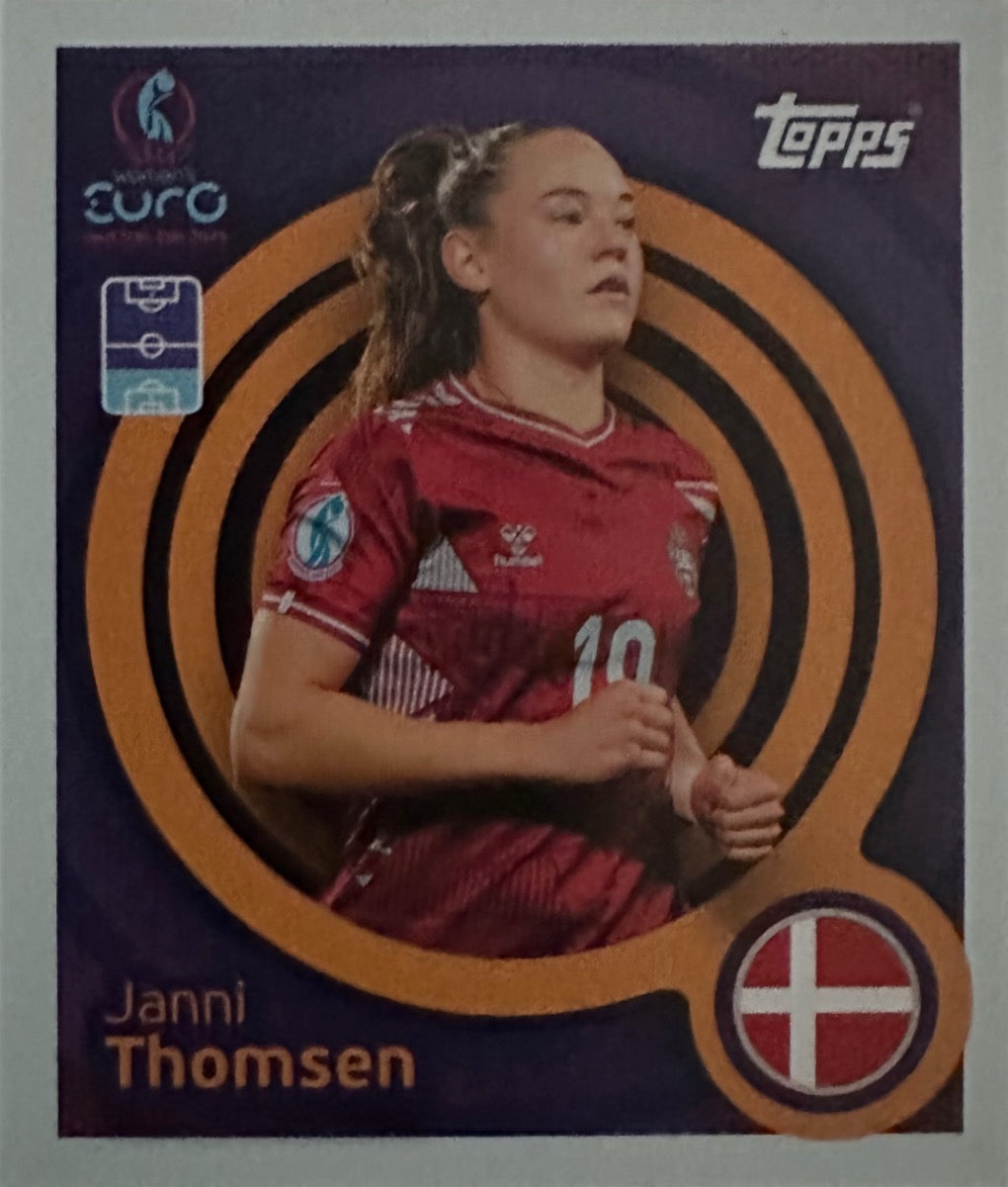 Women's Euro 2025 Switzerland - Scegli figurina da 201 a 300