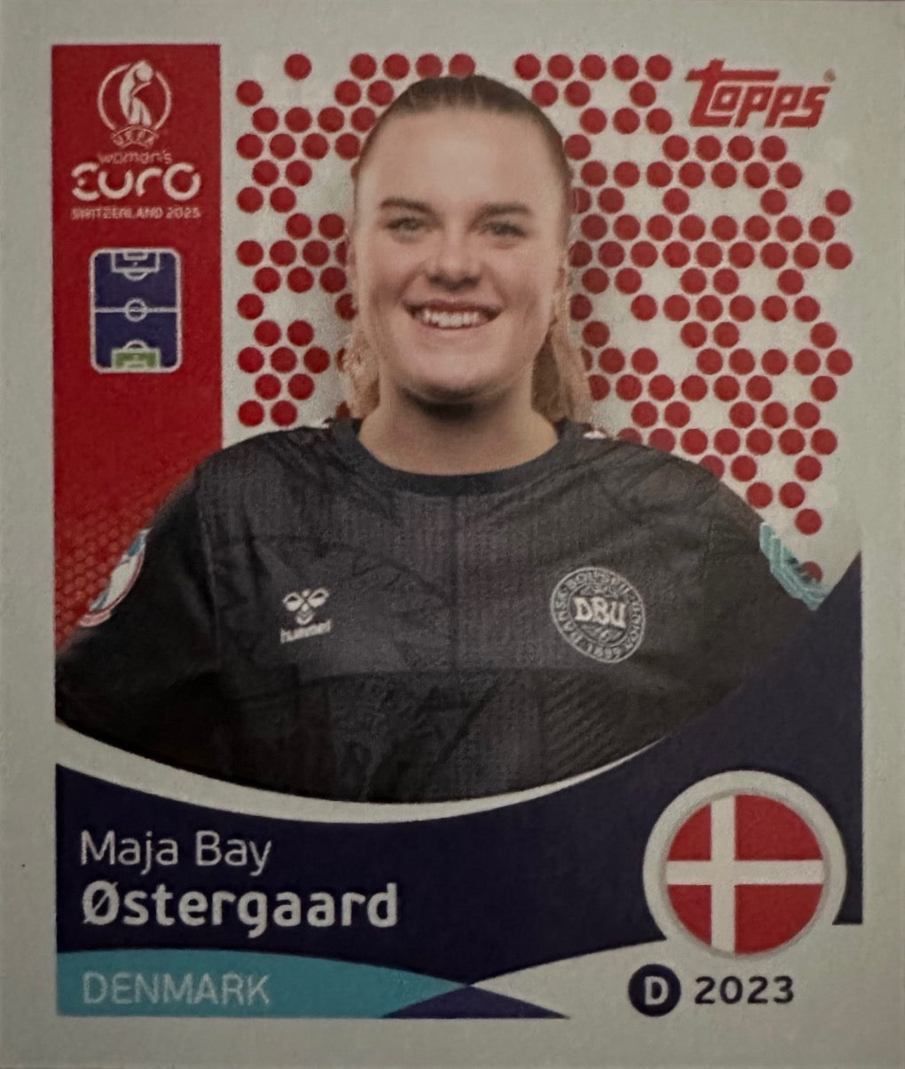 Women's Euro 2025 Switzerland - Scegli figurina da 201 a 300