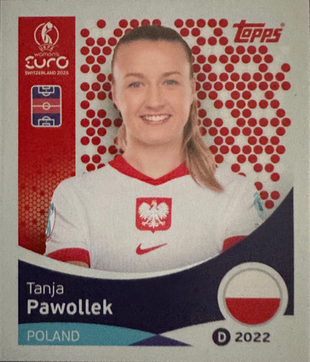 Women's Euro 2025 Switzerland - Scegli figurina da 201 a 300