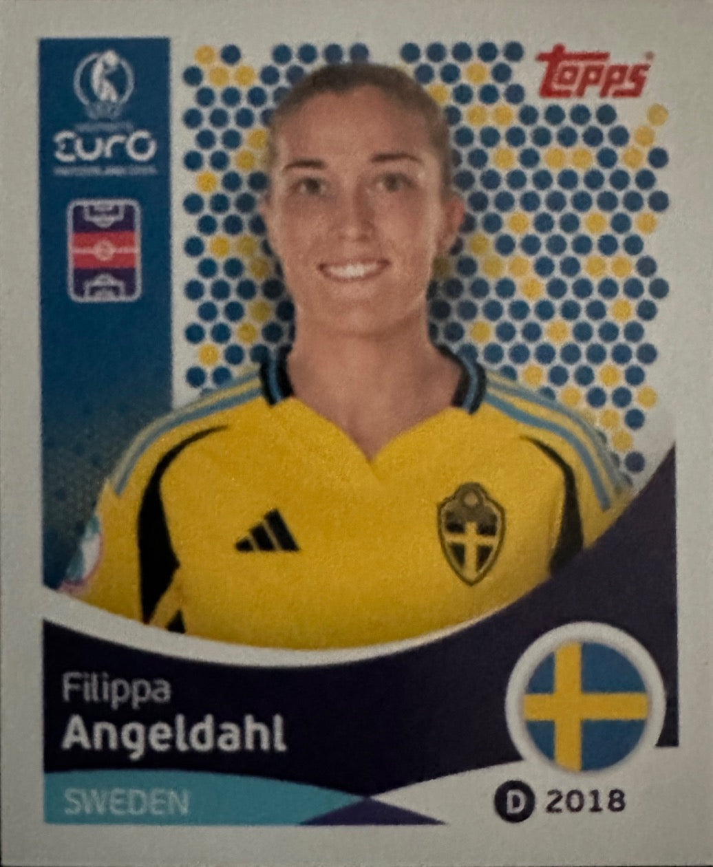 Women's Euro 2025 Switzerland - Scegli figurina da 201 a 300