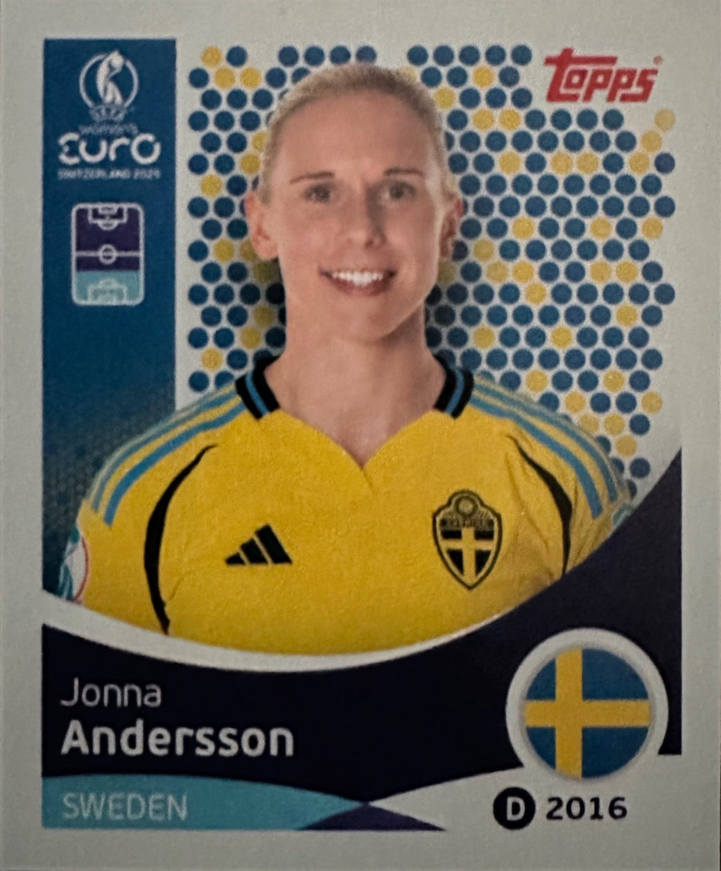 Women's Euro 2025 Switzerland - Scegli figurina da 201 a 300