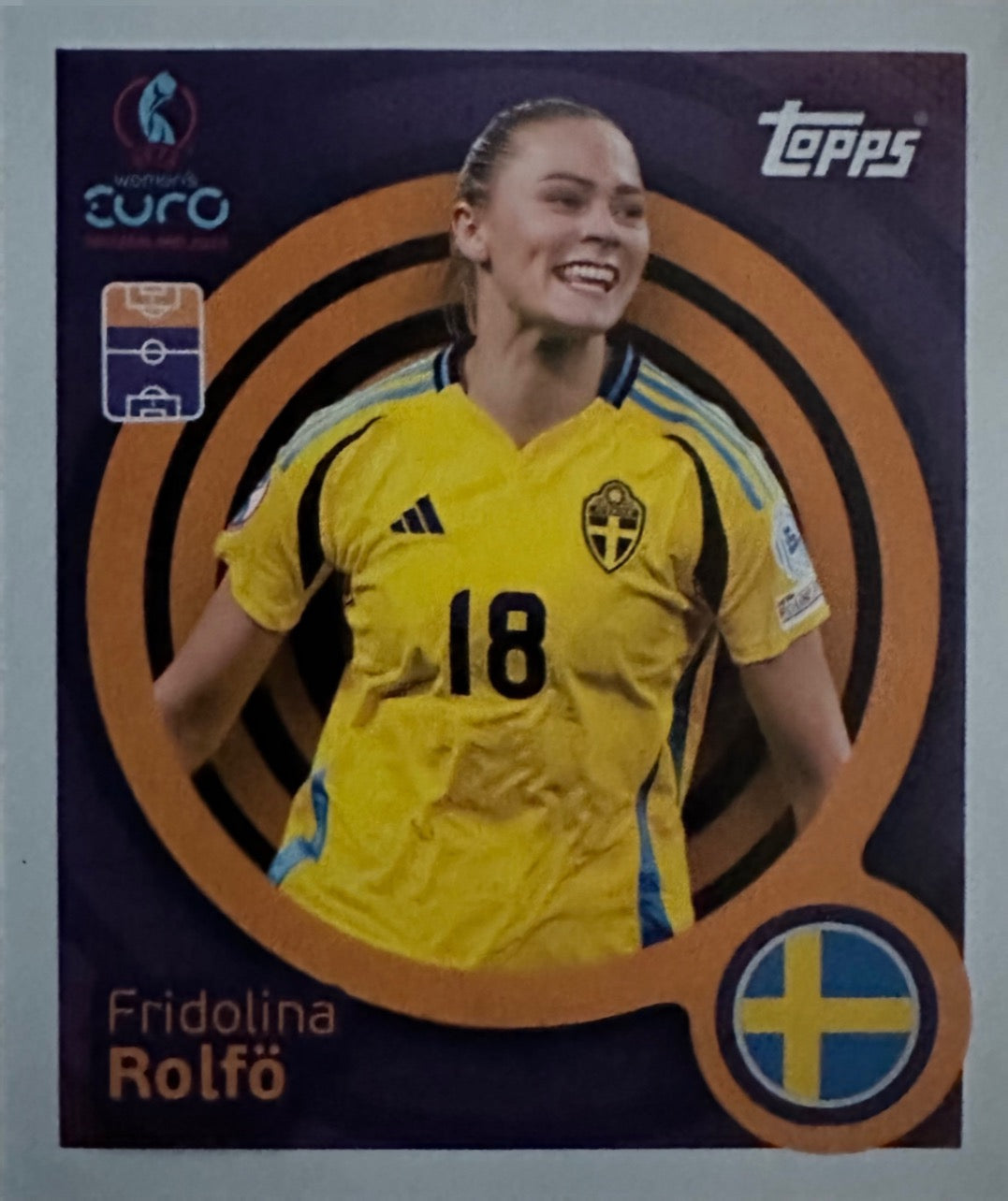 Women's Euro 2025 Switzerland - Scegli figurina da 201 a 300
