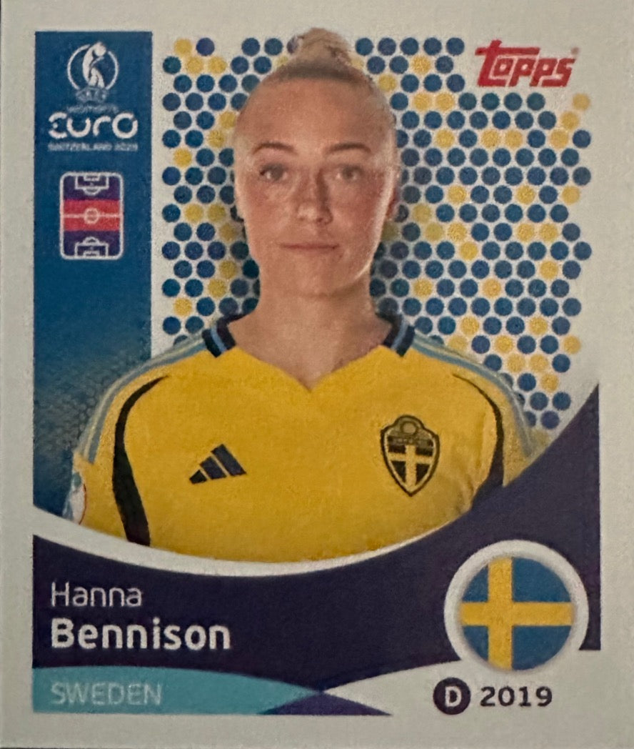 Women's Euro 2025 Switzerland - Scegli figurina da 201 a 300