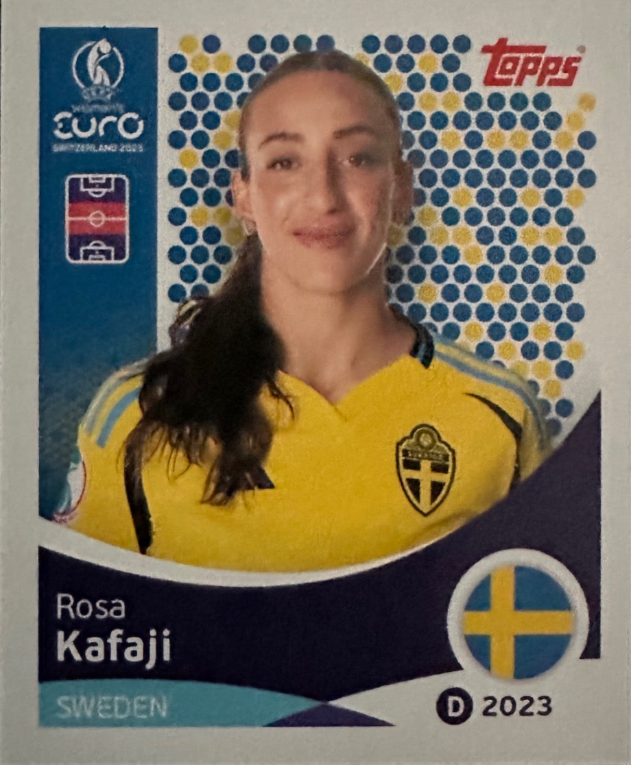 Women's Euro 2025 Switzerland - Scegli figurina da 201 a 300