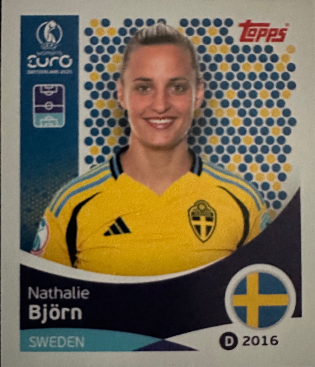 Women's Euro 2025 Switzerland - Scegli figurina da 201 a 300