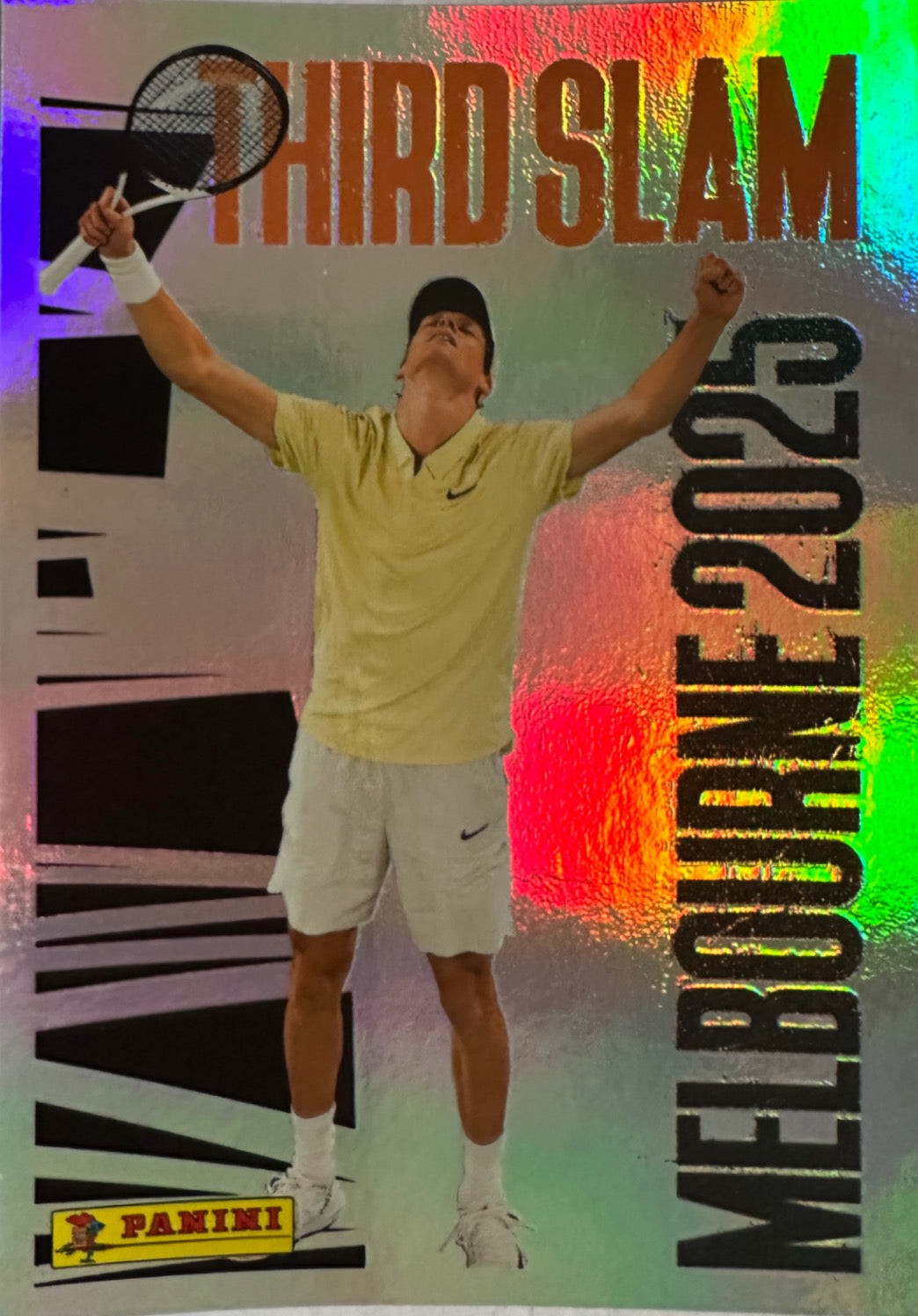 Jannik Sinner Panini 2025 mancolista - Scegli Figurina da 101 a 181 P1-P11