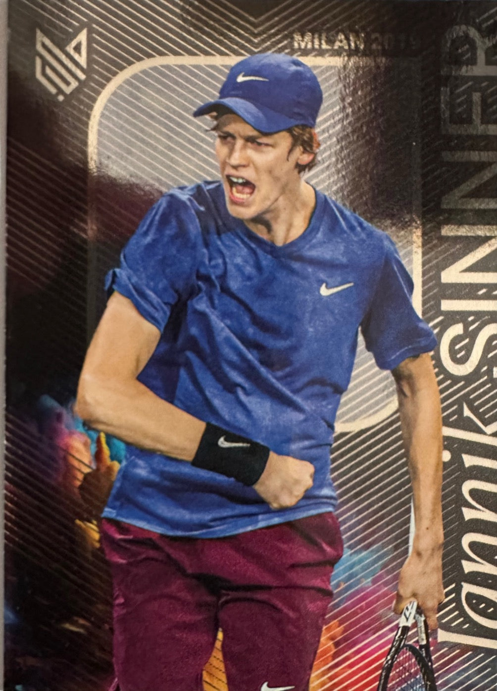 Jannik Sinner Panini 2025 mancolista - Scegli Card da 1 a 25