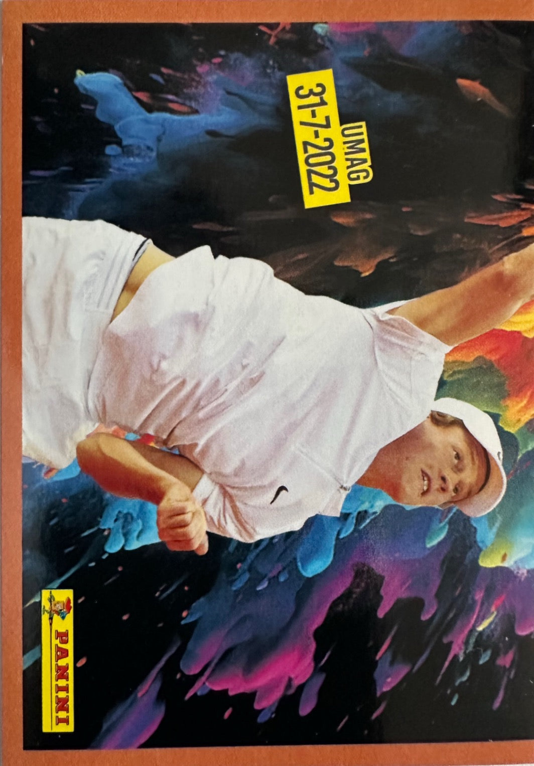 Jannik Sinner Panini 2025 mancolista - Scegli Figurina da 1 a 100