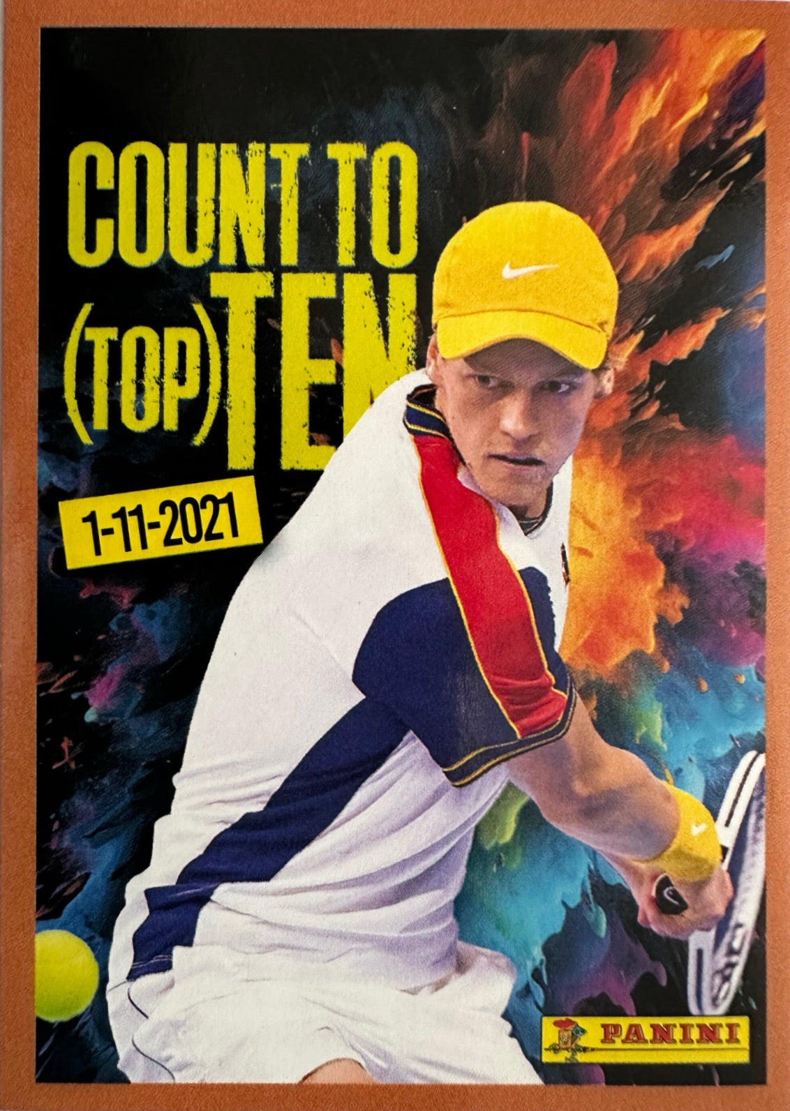 Jannik Sinner Panini 2025 mancolista - Scegli Figurina da 1 a 100