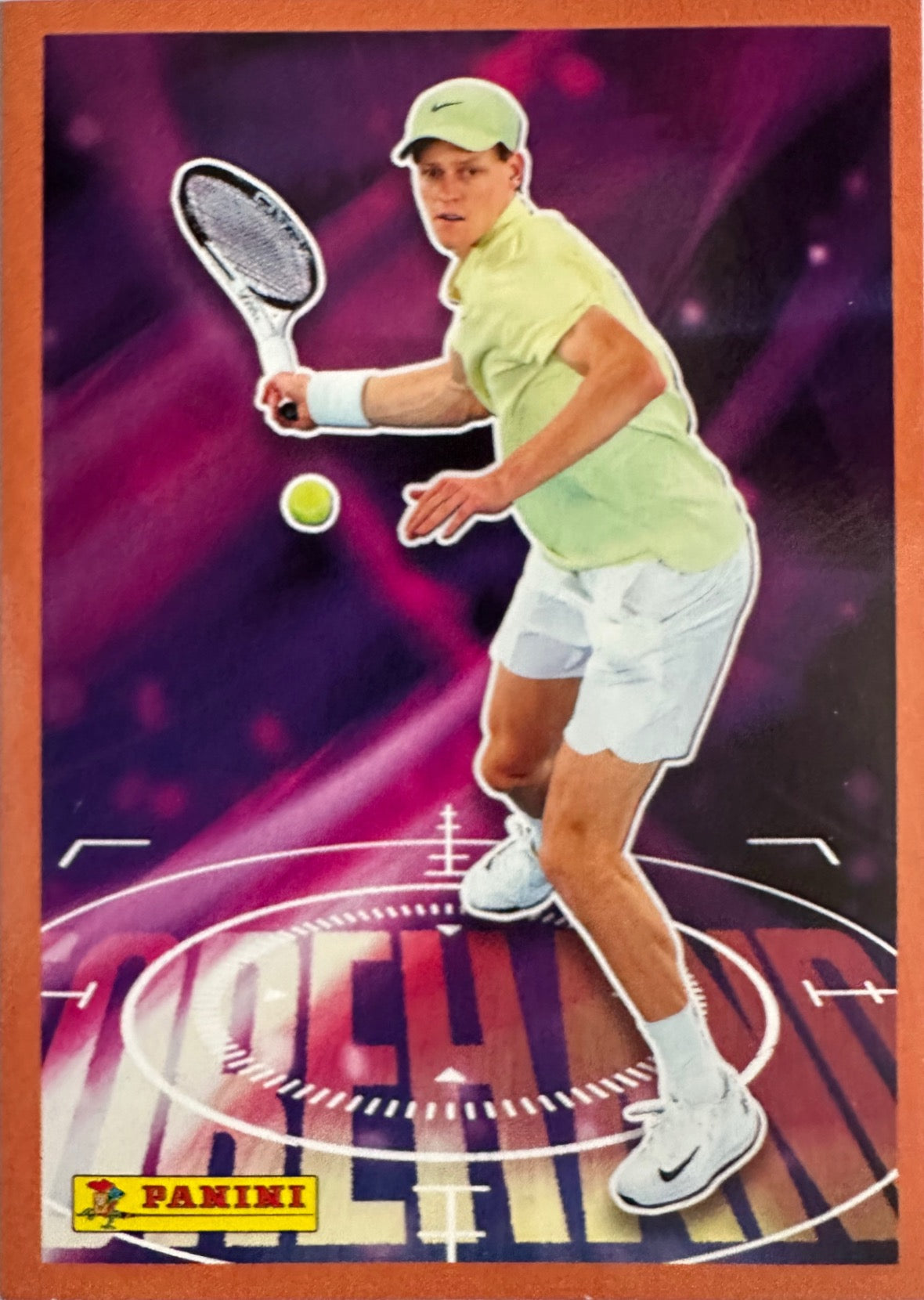 Jannik Sinner Panini 2025 mancolista - Scegli Figurina da 1 a 100