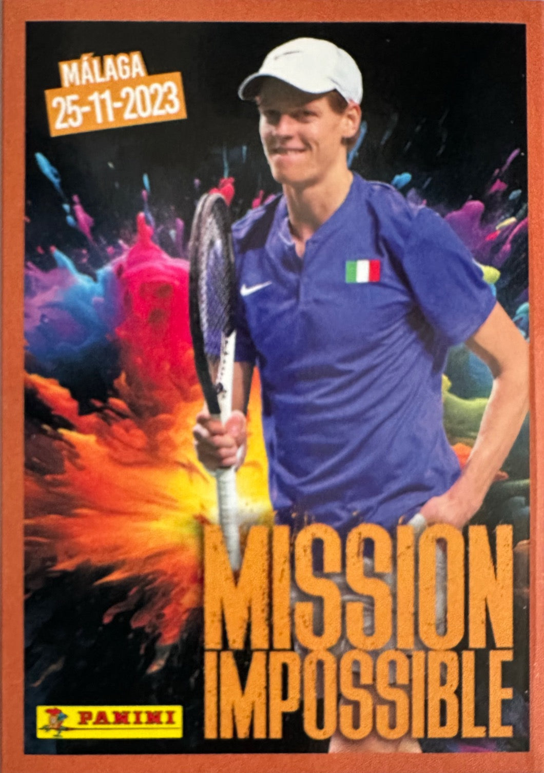 Jannik Sinner Panini 2025 mancolista - Scegli Figurina da 1 a 100