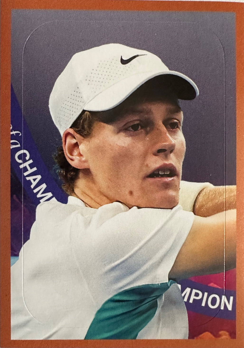 Jannik Sinner Panini 2025 mancolista - Scegli Figurina da 1 a 100