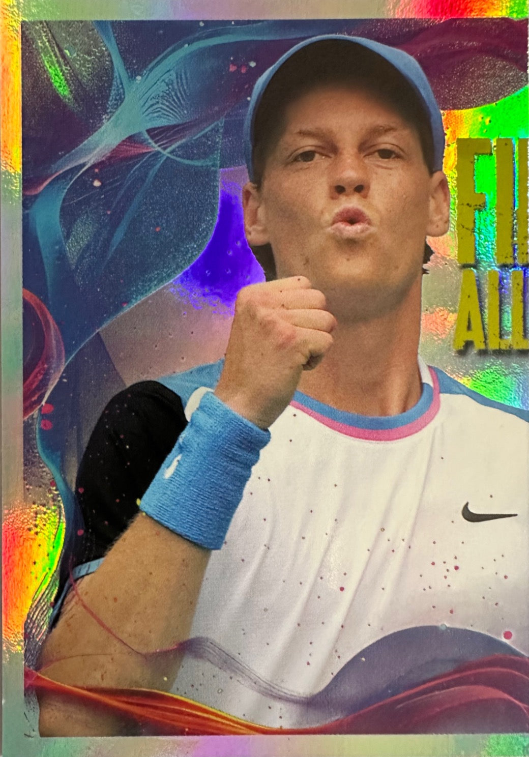 Jannik Sinner Panini 2025 mancolista - Scegli Figurina da 1 a 100