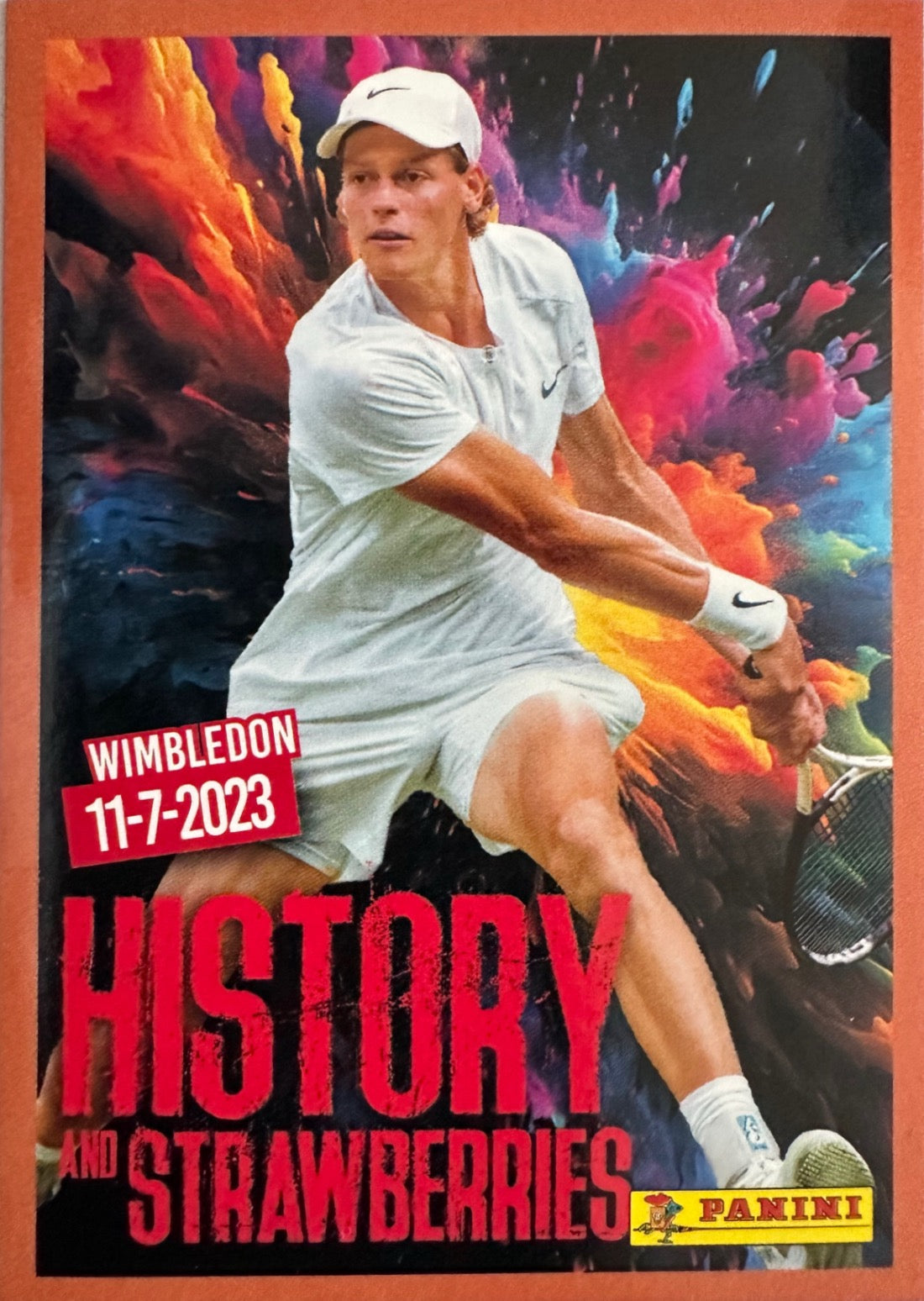 Jannik Sinner Panini 2025 mancolista - Scegli Figurina da 1 a 100