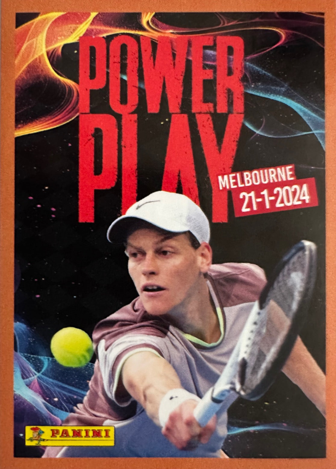Jannik Sinner Panini 2025 mancolista - Scegli Figurina da 1 a 100
