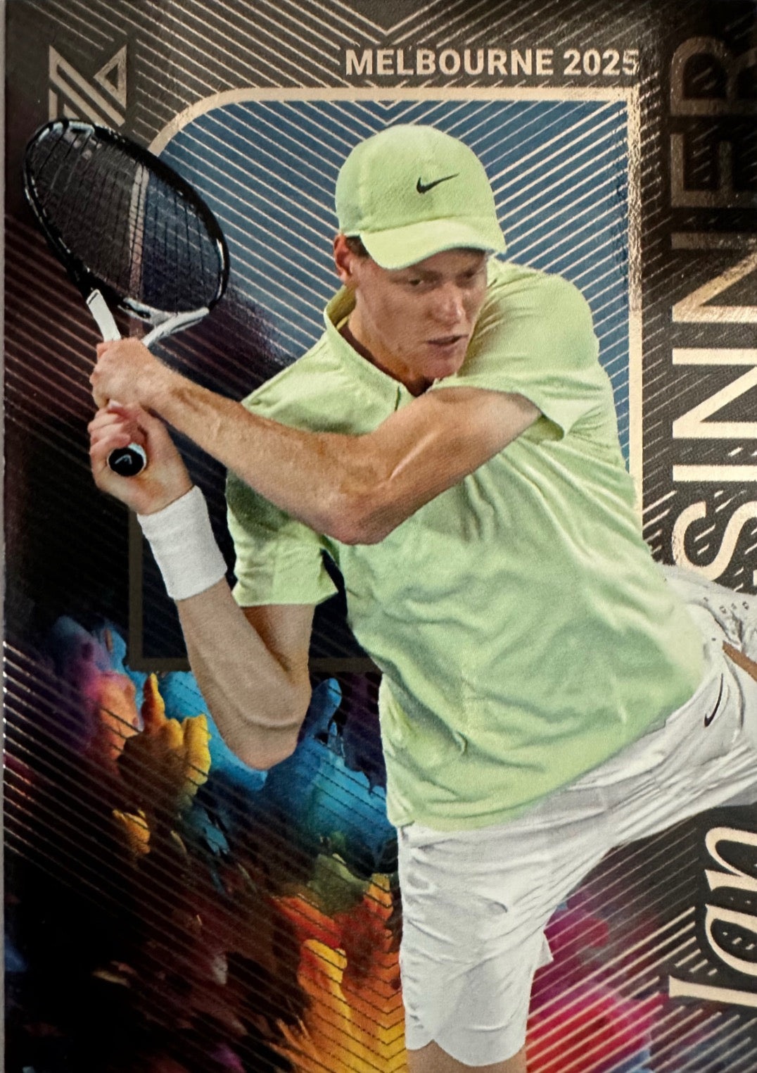 Jannik Sinner Panini 2025 mancolista - Scegli Card da 1 a 25