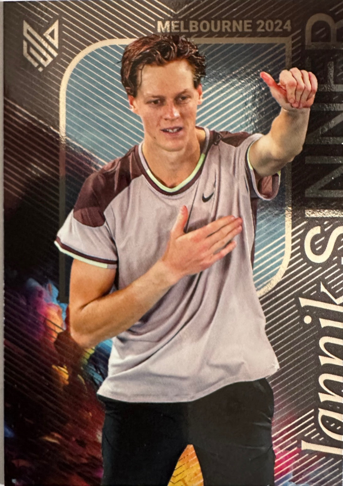 Jannik Sinner Panini 2025 mancolista - Scegli Card da 1 a 25
