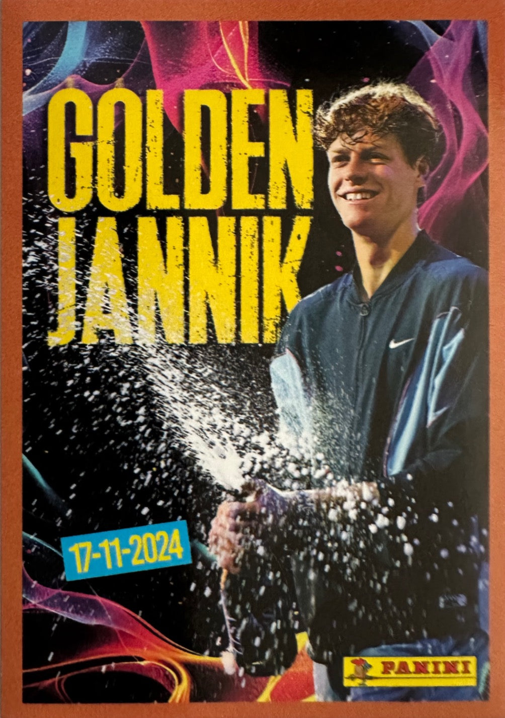 Jannik Sinner Panini 2025 mancolista - Scegli Figurina da 101 a 181 P1-P11