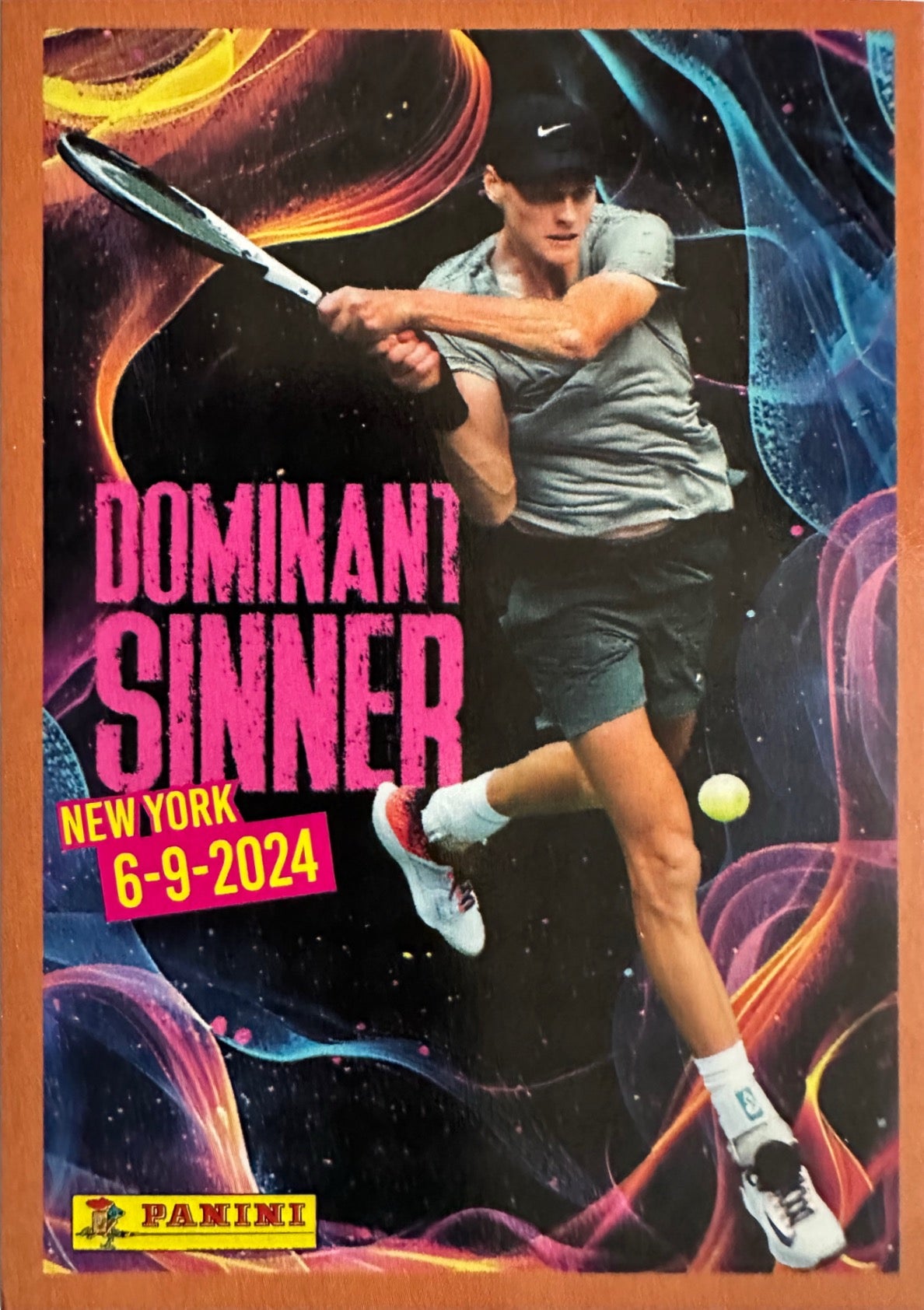 Jannik Sinner Panini 2025 mancolista - Scegli Figurina da 1 a 100
