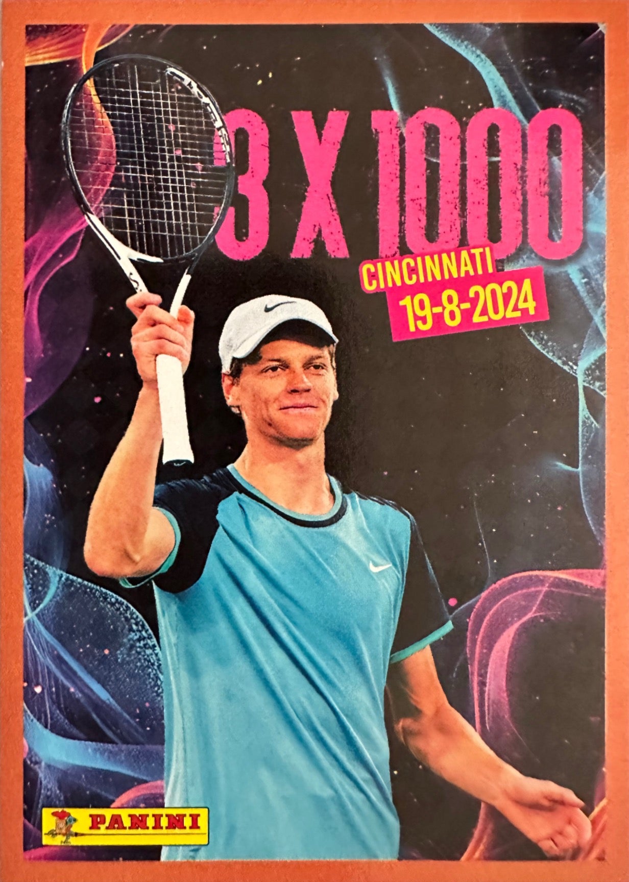 Jannik Sinner Panini 2025 mancolista - Scegli Figurina da 1 a 100