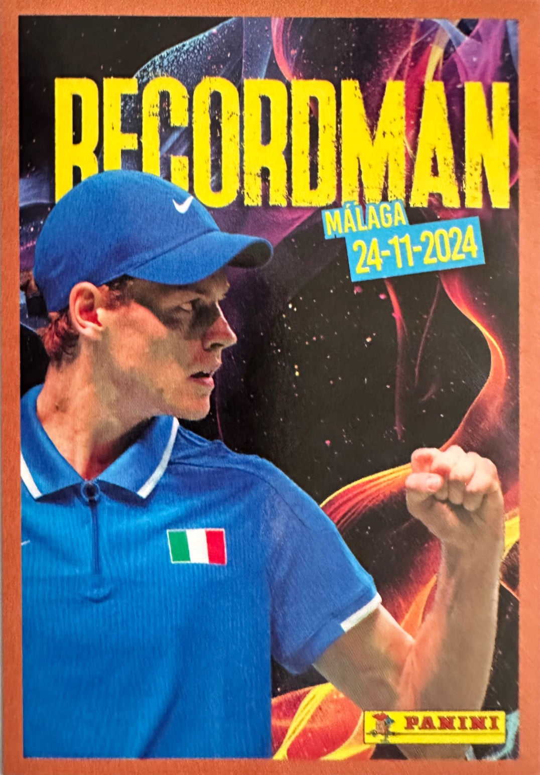 Jannik Sinner Panini 2025 mancolista - Scegli Figurina da 101 a 181 P1-P11