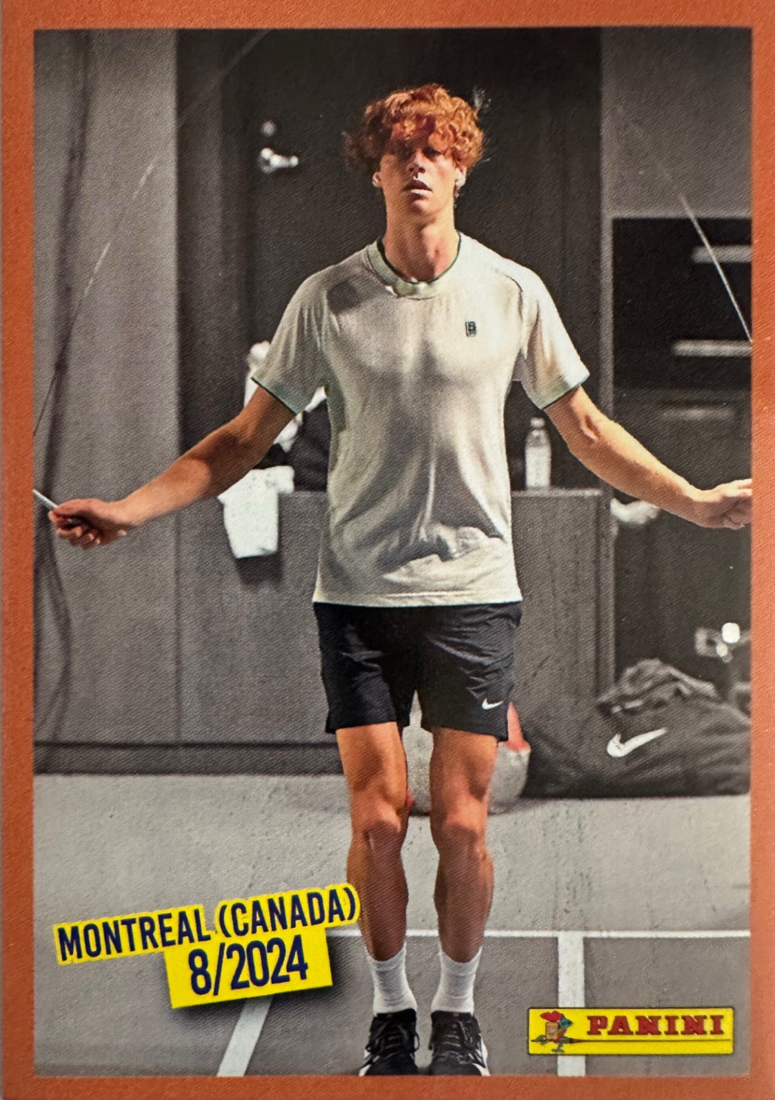 Jannik Sinner Panini 2025 mancolista - Scegli Figurina da 101 a 181 P1-P11