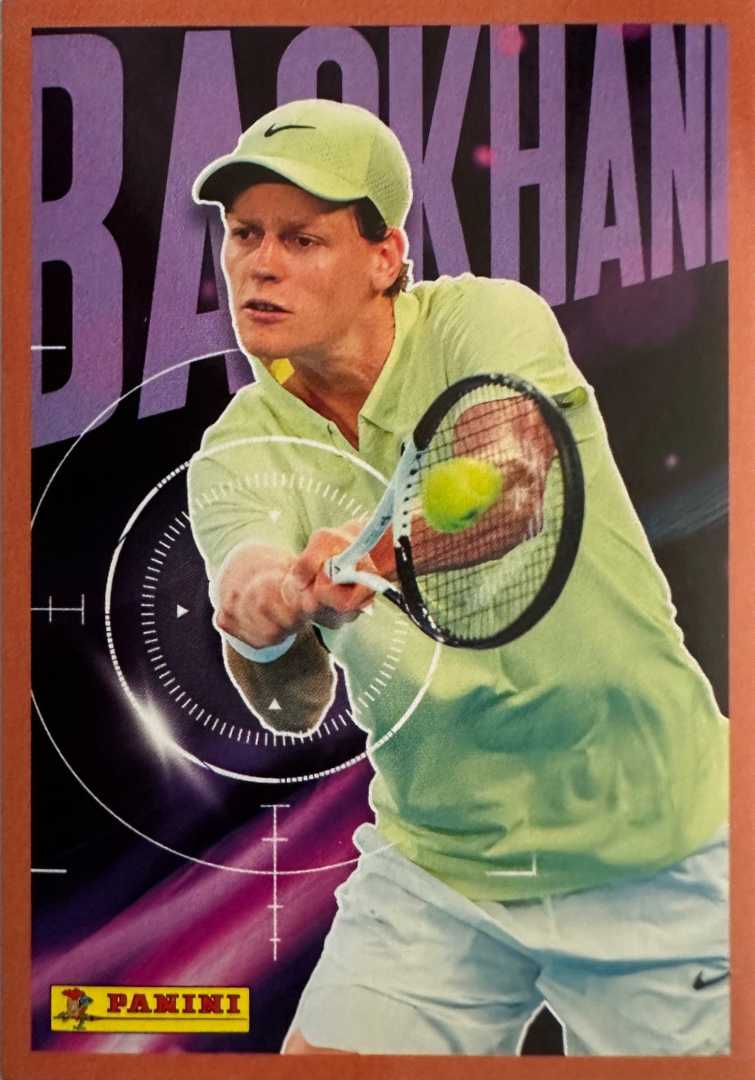 Jannik Sinner Panini 2025 mancolista - Scegli Figurina da 101 a 181 P1-P11