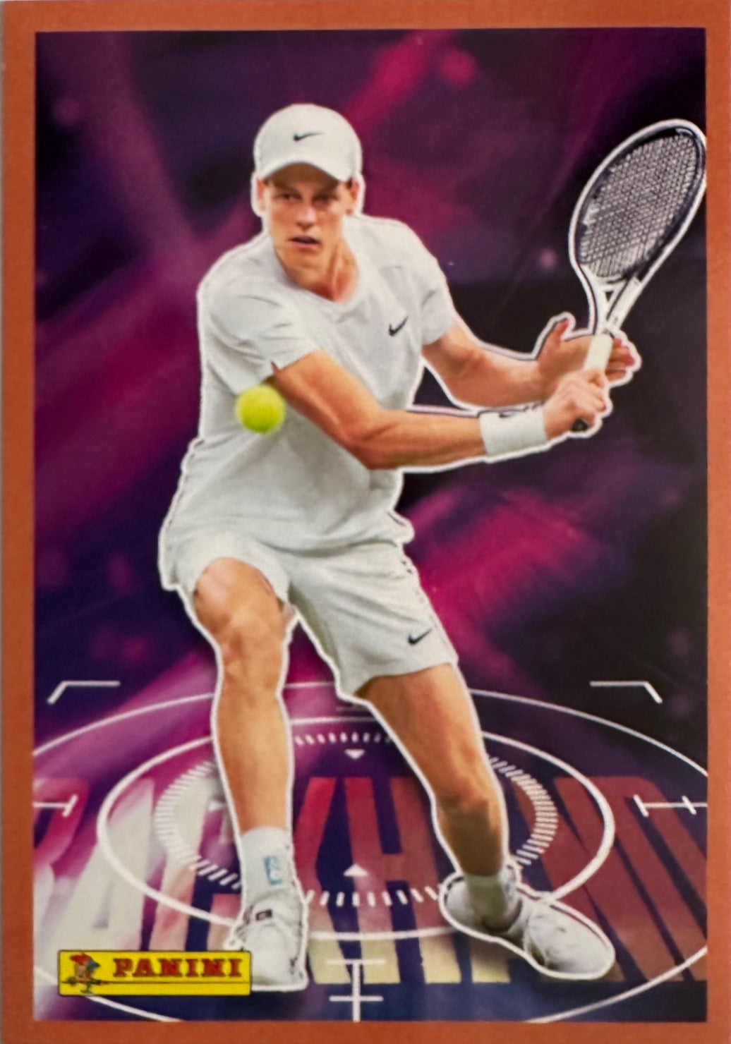 Jannik Sinner Panini 2025 mancolista - Scegli Figurina da 101 a 181 P1-P11